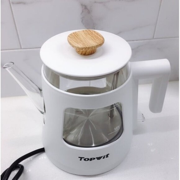 New Electric Kettle, 1.0L Electric Tea Kettle with Removable Stainless Steel - Picture 2 of 2